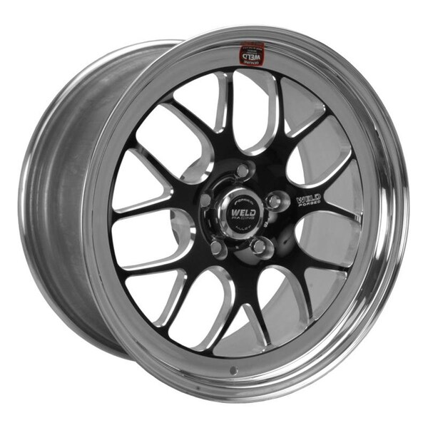 Distraccion 5.1 in. 5x120 mm Non-Beadlock S77 18x8 BP &BS High Pad Wheel, Black DI3860411 - main